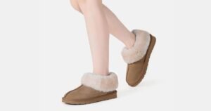 Sheepskin slippers that look designer slashed in price