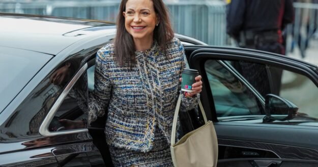 Venezuelan opposition leader María Machado visiting Trump at White House after offering to share Nobel with him