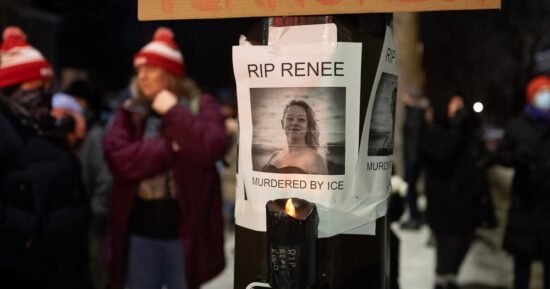 Tensions boil over in Minneapolis as residents mourn woman shot and killed by ICE