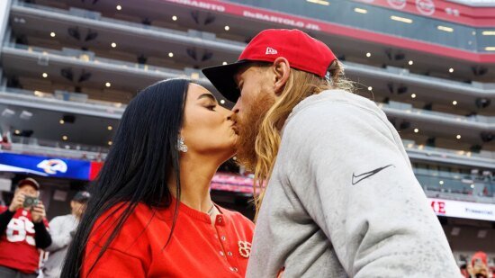 George Kittle’s wife shares live reaction to Achilles injury