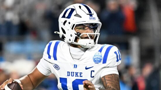 College football: Duke QB Darian Mensah enters transfer portal at last minute