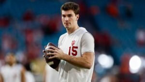 Indiana’s Fernando Mendoza suggests dating can derail football focus