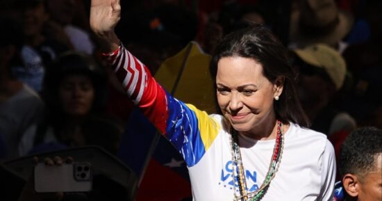 Machado says Venezuelans are “very grateful” to Trump for ousting Maduro, after he suggests she can’t lead the country