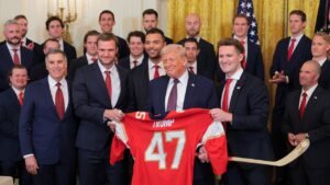 Trump hosts back-to-back Stanley Cup champion Panthers at White House
