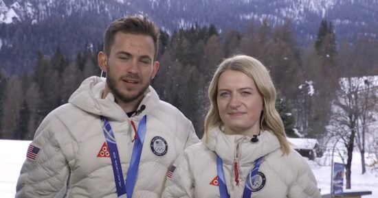 First Americans to win silver in mixed doubles curling speak about the match