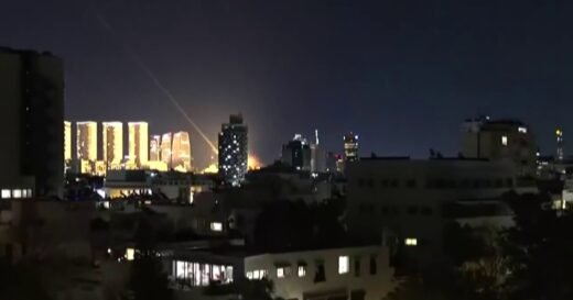 Missile appears to slip through defenses and strike Tel Aviv