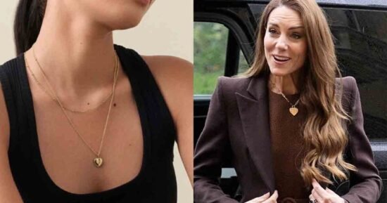 Get Princess Kate’s heart necklace style for less before Mother’s Day