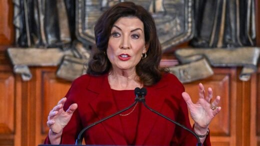 Gov. Kathy Hochul allows early bar opening for Olympic hockey amid blizzard