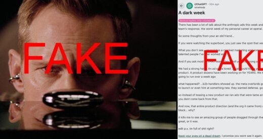 OpenAI’s supposedly ‘leaked’ Super Bowl ad with ear buds and a shiny orb was a hoax