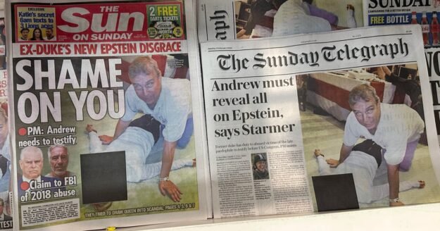 Former Prince Andrew moves out of Royal Lodge in Windsor as “threesome” letter emerges in Epstein files