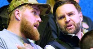 Jake Paul joins Vance to watch U.S. women’s hockey team win Olympic match