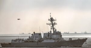 2 Navy ships collide in the Caribbean Sea, resulting in minor injuries