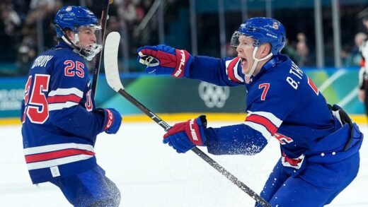 USA comes back from early deficit to dominate Denmark in Olympics