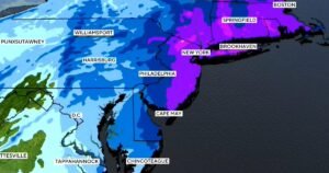 New winter snowstorm threatens millions along East Coast
