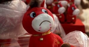 The "crying horse" toy taking over China's internet