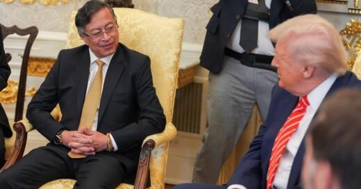 Trump meets with Colombia’s president about trade, drug trafficking