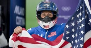 U.S. bobsledder Elana Meyers Taylor makes history, wins first gold medal