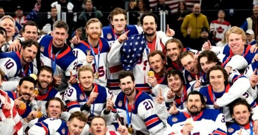 U.S. hockey teams navigate viral controversy after winning gold