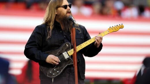 Chris Stapleton on Super Bowl Commercial, National Anthem Performance