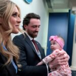 Riley Gaines features infant daughter in XX-XY Athletics commercial