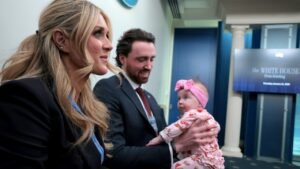 Riley Gaines features infant daughter in XX-XY Athletics commercial