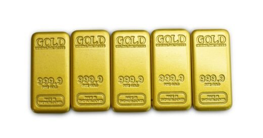 How much is a 10-ounce bar of gold worth today?