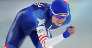 U.S. speedskater Greta Myers makes surprise Olympic debut in 3000m