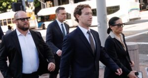Judge scolds Mark Zuckerberg’s team for wearing Meta glasses to social media trial