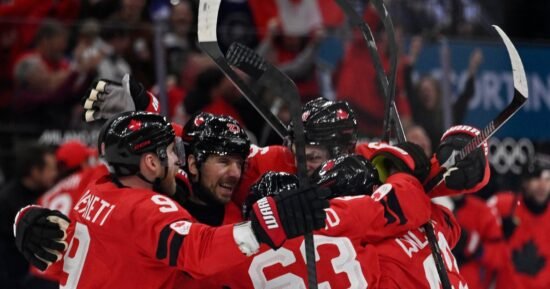 Canada’s men’s hockey team narrowly beats Finland in the Olympic semifinal, advancing to the gold‑medal match