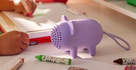 Ikea’s next cheap Bluetooth speaker is a playful purple mouse