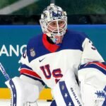 Stars’ Jake Oettinger reacts to Trump’s comments about the women’s hockey team