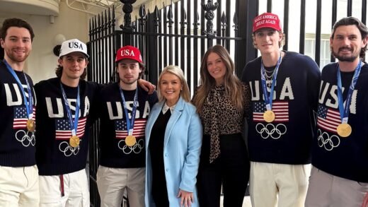 US men’s hockey team faces backlash after MAGA hat at White House
