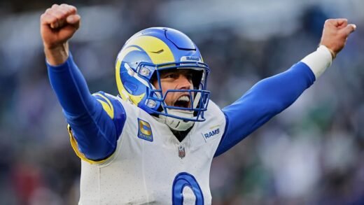 Matthew Stafford Los Angeles Rams quarterback wins 2025 NFL MVP award