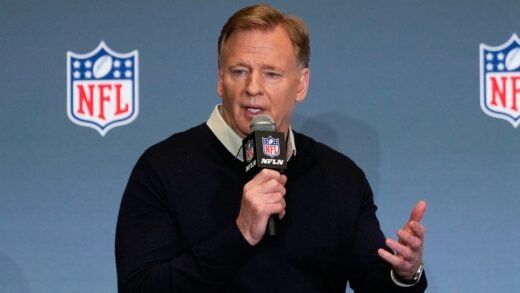 NFL commissioner faces questions about team co-owner’s Epstein emails