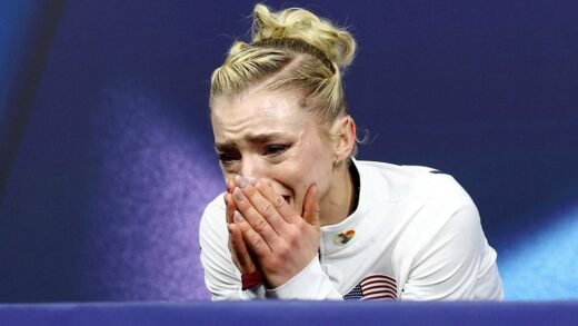 Amber Glenn emotional after rough Olympic outing
