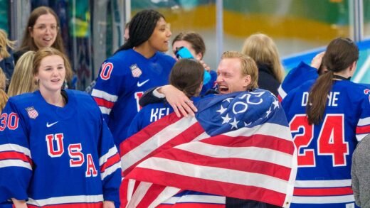 US women’s hockey coach John Wroblewski’s emotional moment recalled by player