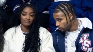 Simone Biles’ husband says he was nearly robbed in Milan