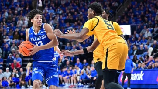 Late-game sequence ignites brawl in heated college basketball game