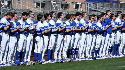 Seton Hall player suffers gruesome injury while celebrating home run