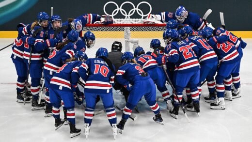 Team USA women’s hockey routs Finland with Vance in attendance