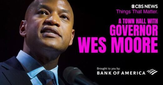 CBS News Things That Matter: A Town Hall with Governor Wes Moore