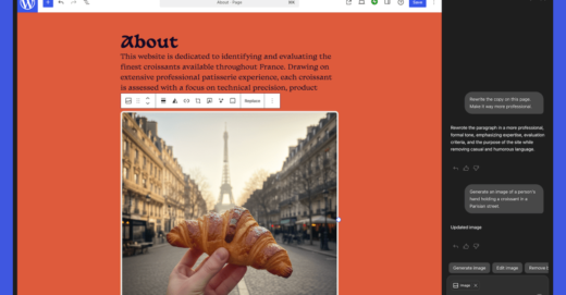 WordPress’s new AI assistant will let users edit their sites with prompts