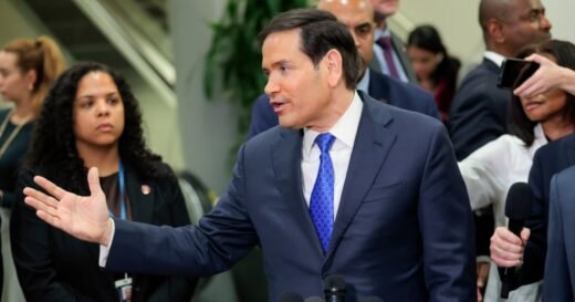 Rubio addresses military action in Iran while on Capitol Hill to brief lawmakers