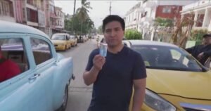 Taxi drivers wait in long fuel lines as Cuba’s economic crisis worsens