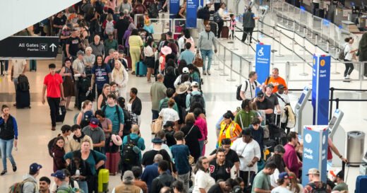 TSA staffing shortages amid partial government shutdown lead to long lines at airports