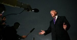 Trump touted falling gas prices but now says ‘we make a lot of money’ as they go up