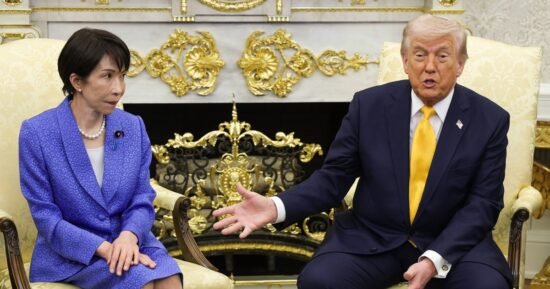 Trump makes Pearl Harbor joke during meeting with Japanese prime minister