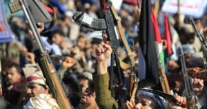Iran-backed Houthis fire missile at Israel from Yemen, risking further escalation