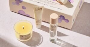 ‘Luxury’ NEOM gift set with candle drops to £20 with offer