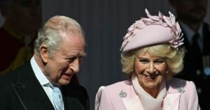 Queen Camilla looks pretty in pink as she welcomes Nigerian President | Royal | News